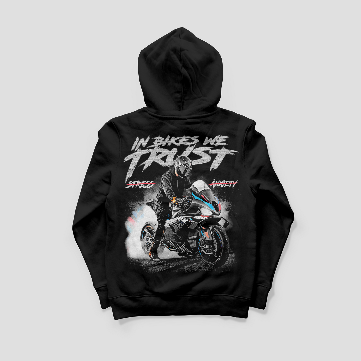 IN BIKES WE TRUST HOODIE