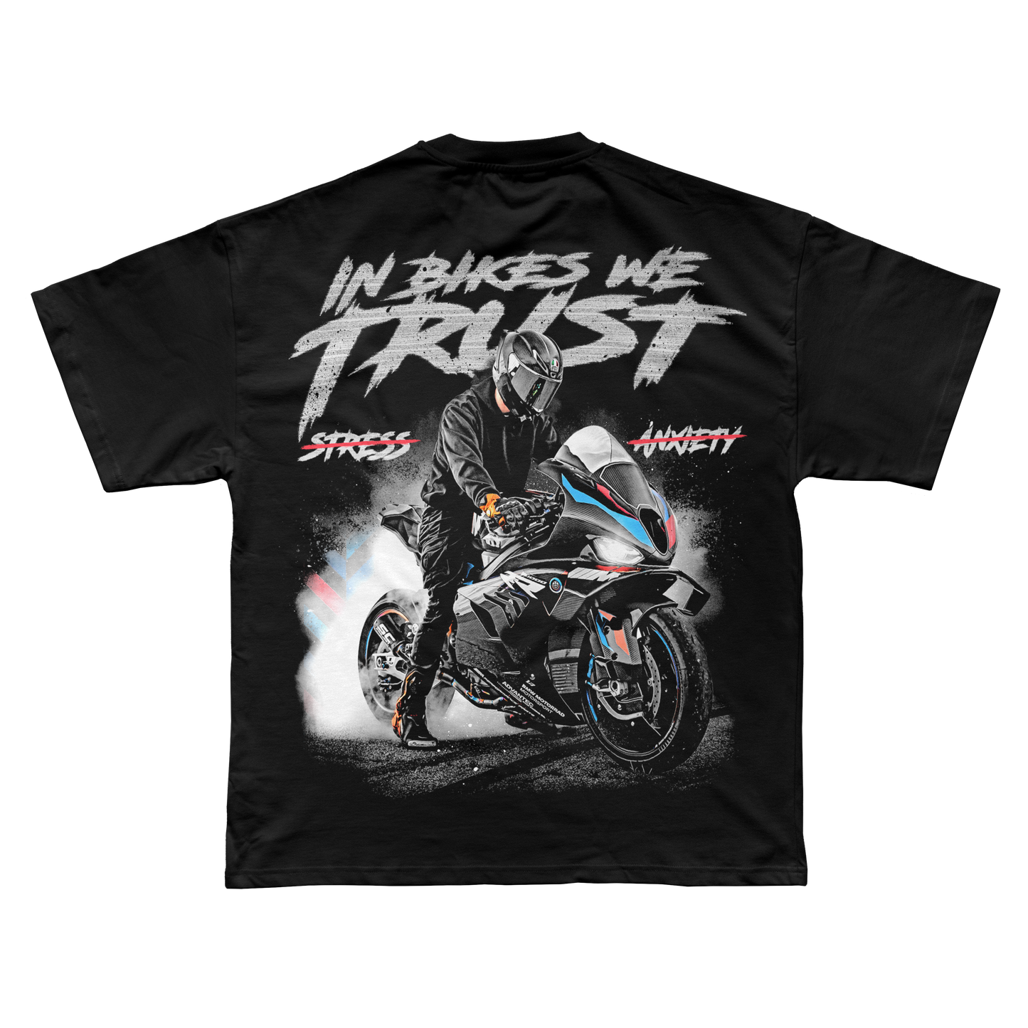 IN BIKES WE TRUST TEE