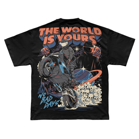 THE WORLD IS YOURS TEE